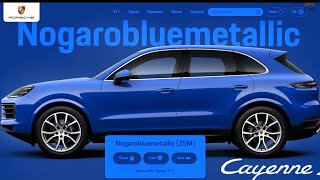 2024 Porsche Cayenne Paint to Sample Colors and Codes [upl. by Malca]