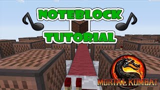 Mortal Kombat Doorbell  Note Block quotTutorialquot Minecraft XboxPs3 [upl. by Waldemar763]