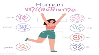 Microflora of Human Body A Symbiotic Relationship Between Microbes And Human  Human Microbiome [upl. by Aietal]