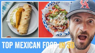 4 MUST EAT Mexican Restaurants in San Diego  Jeremy Jacobowitz [upl. by Craggie]