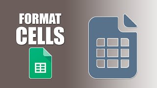 How to format cells in google sheets document [upl. by Cummine]