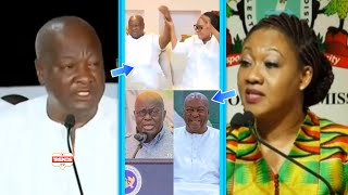 Mahamas Victory Speech After Jean Mensa Declared Him President Elect Jabs Akufo Addo On 1 Term Tag [upl. by Atenik125]