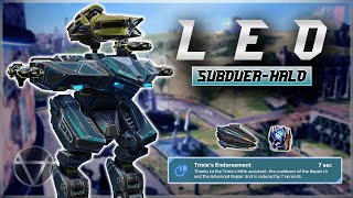 WR 🔥 1300000 HP Leo w UE Halo – Mk3 Gameplay  War Robots [upl. by Finstad]