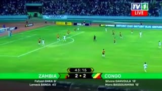 ⚽ Zambia vs Congo 42 Goals Results And Extended Highlights FIFA World Cup Lameck Banda Goal [upl. by Aisatal]