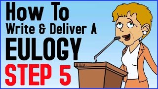 How To Write And Deliver A Eulogy Step 5 of 6  Rehearsing Delivery  Rehearse and Refine Tutorial [upl. by Lachish308]