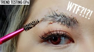 Testing VIRAL FEATHER BROWS Trend [upl. by Buckler10]