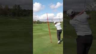 Who wins between a low handicap and a mid handicap golf golfer golfclips golfhighlights [upl. by Winn]