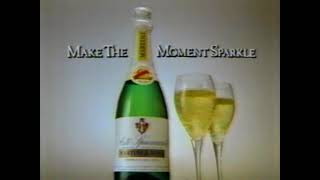 Martini amp Rossi Asti Spumante Commercial  1980s  1990s [upl. by Ylrehc]