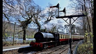 Repulse on the Lakeside amp Haverthwaite Railway  11th April 2019 [upl. by Skipper933]