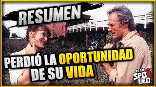 🔸Esta MUJER dejó IR al AMOR de su VIDA por su FAMILIA  LOS PUENTES DE MADISONRESUMEN EN 8 MINUTOS [upl. by Seda]