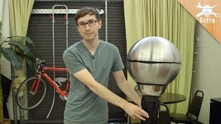 How to Make An Easy Van de Graaff Generator  DIY Extra [upl. by Eidde135]