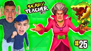 HELLO NEIGHBORS SISTER HAS A NEW PET SCARY TEACHER 3D HALLOWEEN SPECIAL CHAPTER [upl. by Anaihs255]