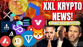 ⚠️SPEKTAKULÄRE ENTWICKLUNGEN 14 KRYTPOS XRP ALGO QNT LINK MATIC VERASITY amp VIELE WEITERE [upl. by Fenton]