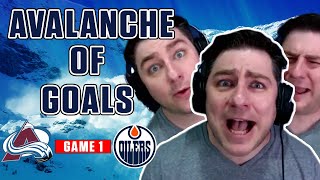 Steve Dangle Reacts To WILD Game 1 Between Oilers And Avalanche [upl. by Asiat907]