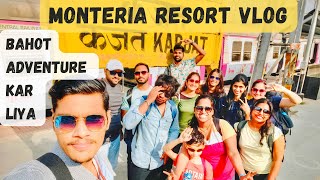 A Picnic To Monteria Resort Karjat  Adventure Activities  Zipline amp Waterpark  Weekend Getaways [upl. by Jereme102]