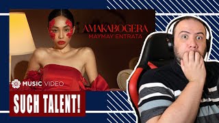 Such talent AMAKABOGERA  Maymay Entrata Music Video  TEACHER PAUL REACTS [upl. by Juline585]