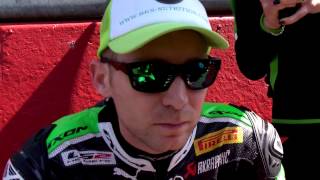 24 Heures Motos 2015  Interview de Gregory Leblanc SRC Kawasaki [upl. by Mcclure198]