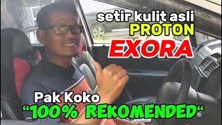 Proton EXORA karet setir mobilnya grepes rusak Hmstirmobil solusi nya [upl. by Dolloff]