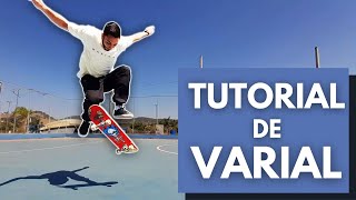 COMO MANDAR VARIAL  MÉTODO INFALÍVEL ‐ Skate para iniciantes [upl. by Nottnerb]