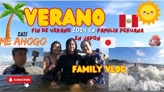 LOS PERUANOS DESPIDEN DEL VERANO EN JAPON 2024 [upl. by Corissa]