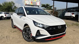 Hyundai i20 N Line Facelift 2023 Detailed Walkaround  Launched  999 Lakhs N6 [upl. by Aillicsirp]