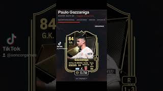 PAULO GAZZANIGA EQUIPO DE LA SEMANA 4 OVR 84 TOTW  IF ARGENTINO EA FC 25 [upl. by Lander]