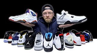 Unboxing Every Air Jordan Sneaker [upl. by Ydnab985]