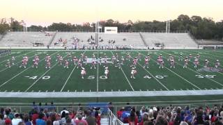 Rangerettes Field Jazz Pink Out 101015 [upl. by Nylemaj532]