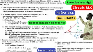 Circuit RLC ferméRépresentation de FresnelImpédanceRésonance [upl. by Bowen]