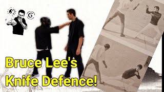 JKD KNIFE DEFENCE  Bruce Lees Martial Art Jeet Kune Do [upl. by Irneh255]