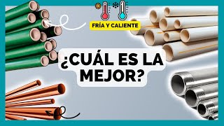 ¿Qué tubería debes elegir en tu casa PVC CPVC PPR COBRE ¿Cuál es mejor ¿Cuál es la peor [upl. by Melisa309]