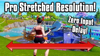 The NEW Stretched Resolution Every Pro Is Using  Fortnite Display Scaling [upl. by Eneja]