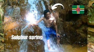 EEAZYJ Vlog Visiting Sulphur Spring Dominica [upl. by Shishko]