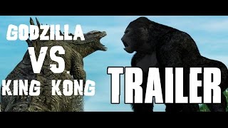 King Kong vs Godzilla TRAILER [upl. by Seebeck532]