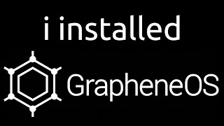 GrapheneOS First Impressions [upl. by Wyly]