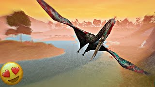 NEW DINOSAUR 😍 QUETZALCOATLUS Review CURSED ISLE [upl. by Airotna313]