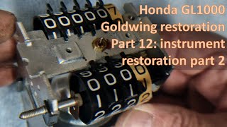 Honda GL1000 Goldwing restoration part 12 [upl. by Ama]