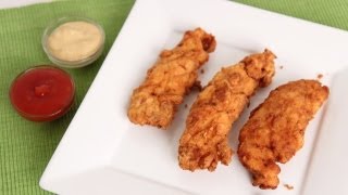 Chicken Fingers Recipe  Laura Vitale  Laura in the Kitchen Episode 617 [upl. by Yehc]