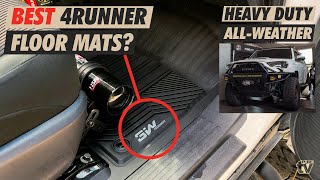 Toyota 4Runner Heavy Duty Floor Mats by 3W Liners [upl. by Eciuqram741]