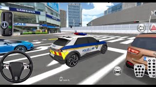 New Police Car Hyundai Ioniq 5 Highway Patrol Duty 3D Driving Class Simulation New Update Car Game [upl. by Melac433]