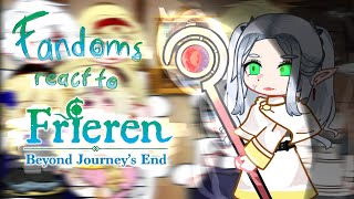 Fandoms react to Frieren  210  Frieren Beyond Journeys End  ibeom [upl. by Karlin]