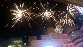 2014 New Year countdown Eastwood Philippines [upl. by Ardyth]