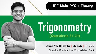 Trigonometry Part 33 JEE Main PYQ  Theory  Prabhat Ranjan [upl. by Ohce548]