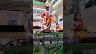 MiniVlog 27 आषाढी एकादशी निमित्त बनवलेला हा सुंदर देखावा Elpro City Square Mall Chinchwad shorts [upl. by Aay443]