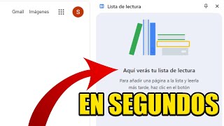 donde ESTA la LISTA de LECTURA en CHROME ✅PC 2024✅ [upl. by Rogerson]