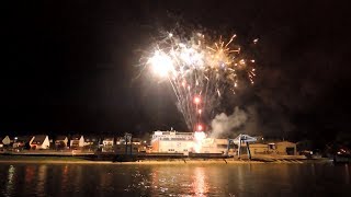 Rhein in Flammen 2017 Koblenz Fahrtstrecke 1 Spay [upl. by Anital]