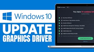 How to Update Graphics Driver in Windows 10  Full Guide2024 [upl. by Nilhsa]