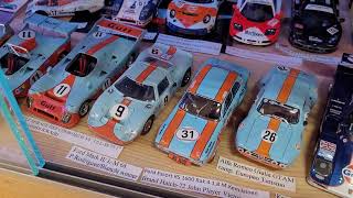 Some Gulf 143 scale carsPorscheMirageAlfa romeoKremerHowmetMclaren [upl. by Colan]