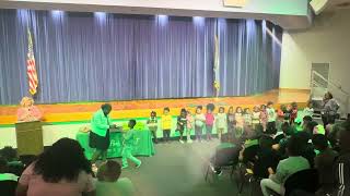 PreK Kindergarten and First Grade First Nine Weeks Pinning Ceremony  Oct 2024 [upl. by Odawa528]