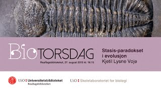 BIOtorsdag Stasisparadokset i evolusjon [upl. by Ermine377]